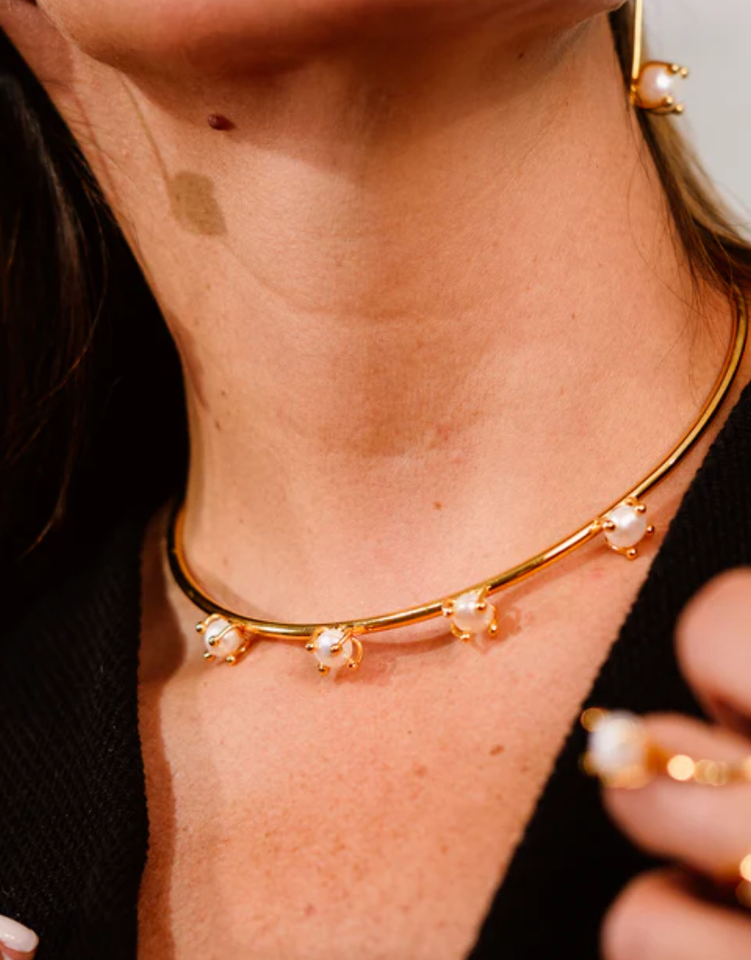 Choker perla