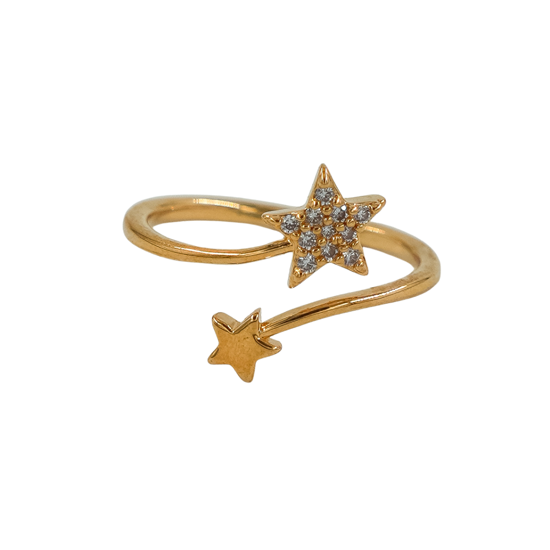 Anillo Doble Estrella