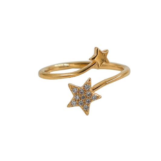 Anillo Doble Estrella