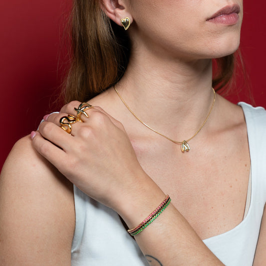 Pulsera rosada