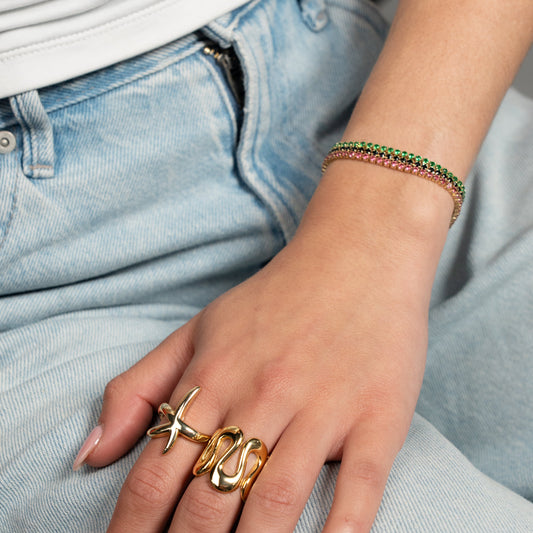 Pulsera rosada