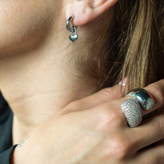 Anillo gota centella